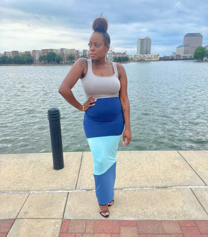HER Blue Tank Dress