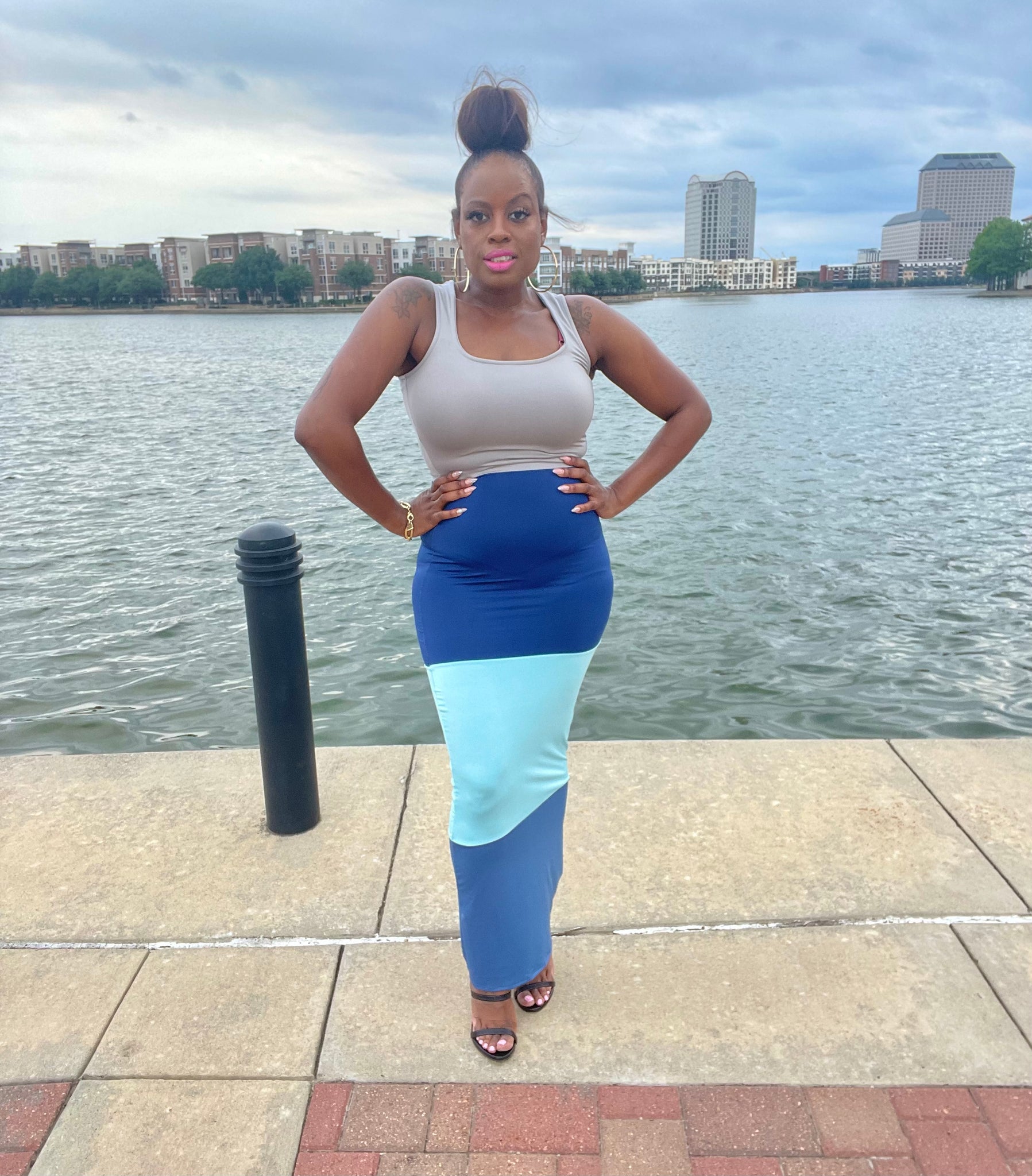 HER Blue Tank Dress