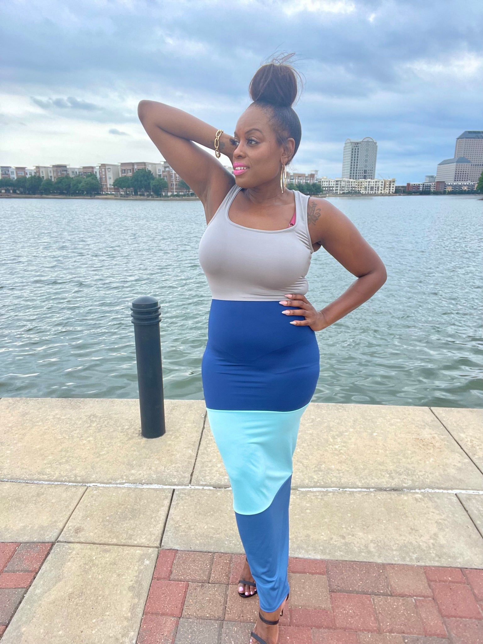 HER Blue Tank Dress