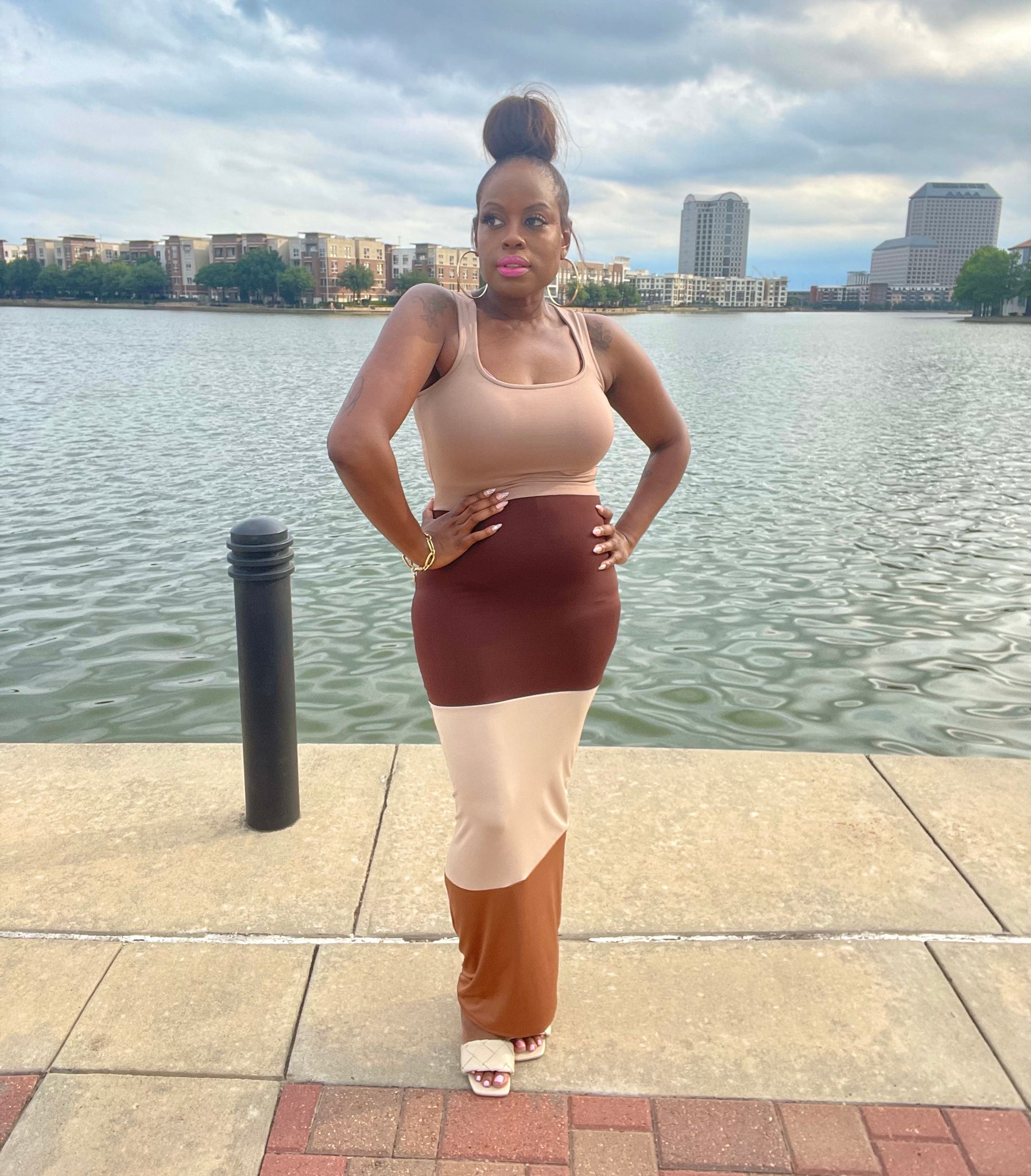 HER Mocha Tank Dress