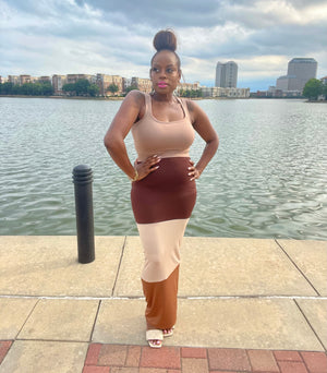 HER Mocha Tank Dress