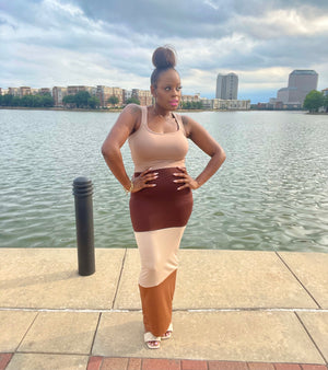 HER Mocha Tank Dress