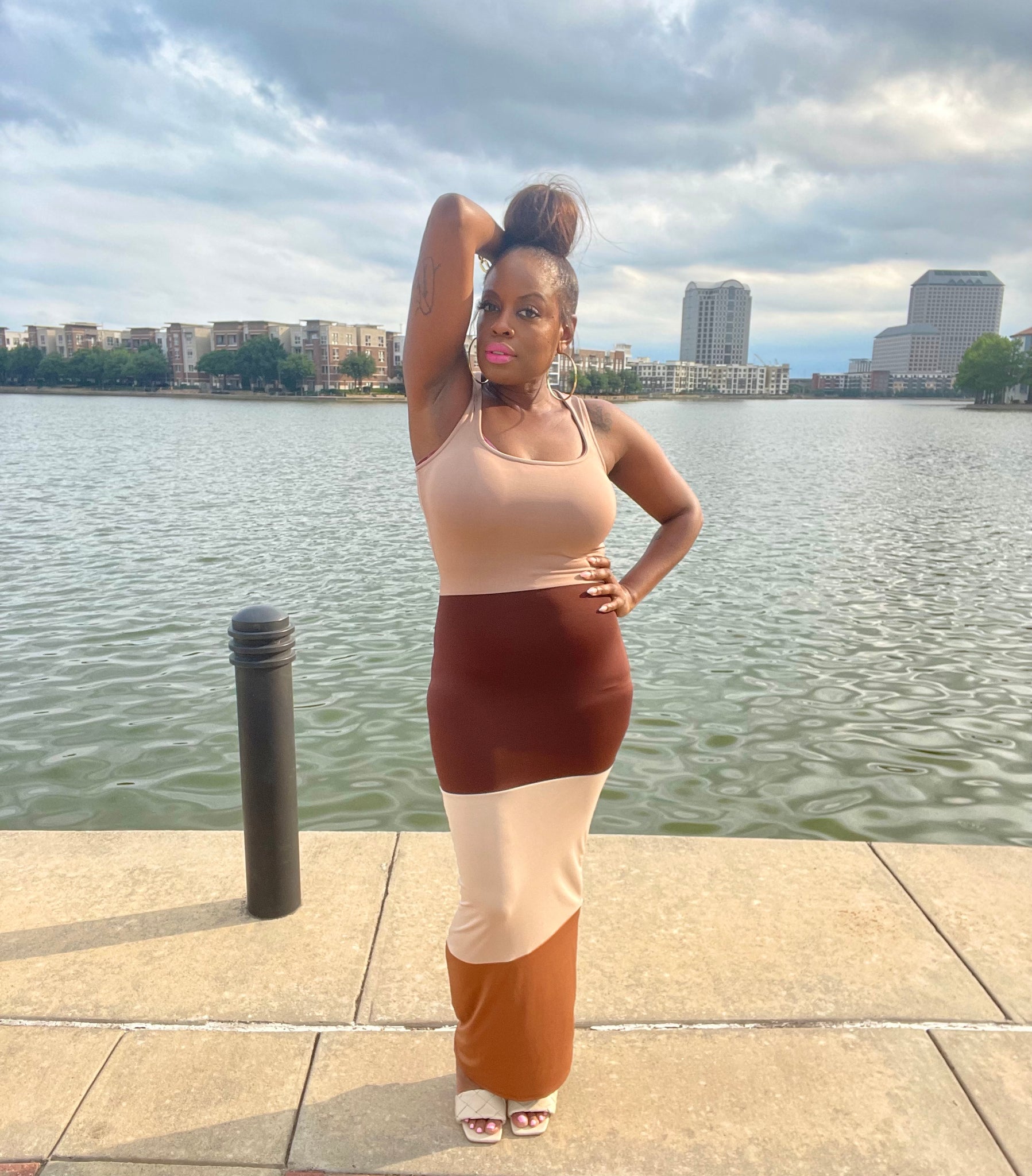 HER Mocha Tank Dress
