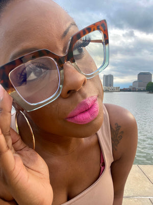 Missy Sunnies Tortoise Blue