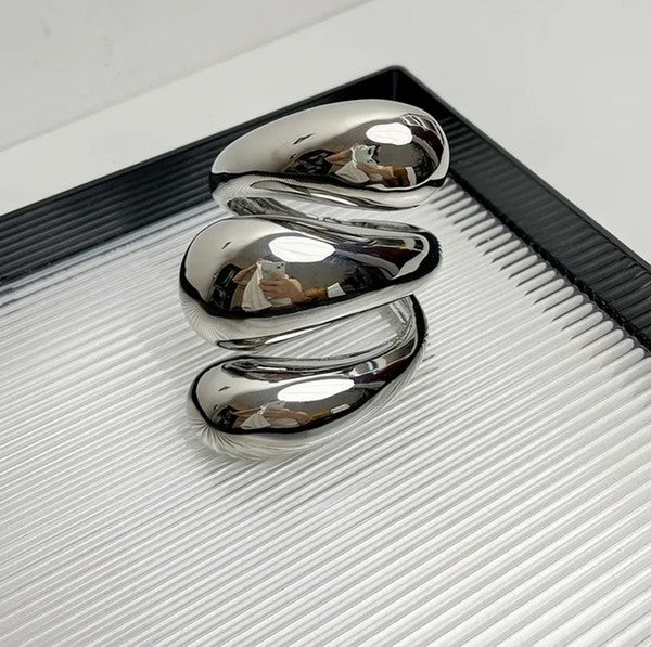 Swirl Hinge Bangle