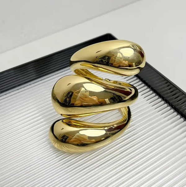 Swirl Hinge Bangle