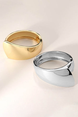 Badge Hinged Bracelet