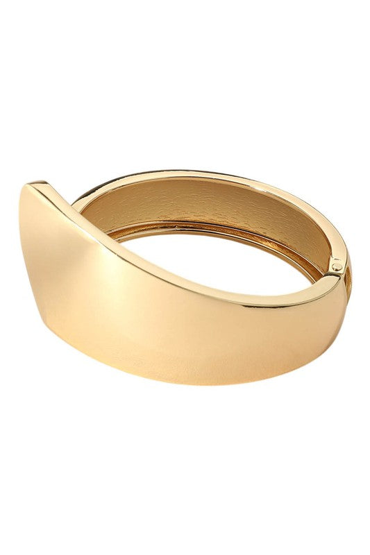 Badge Hinged Bracelet