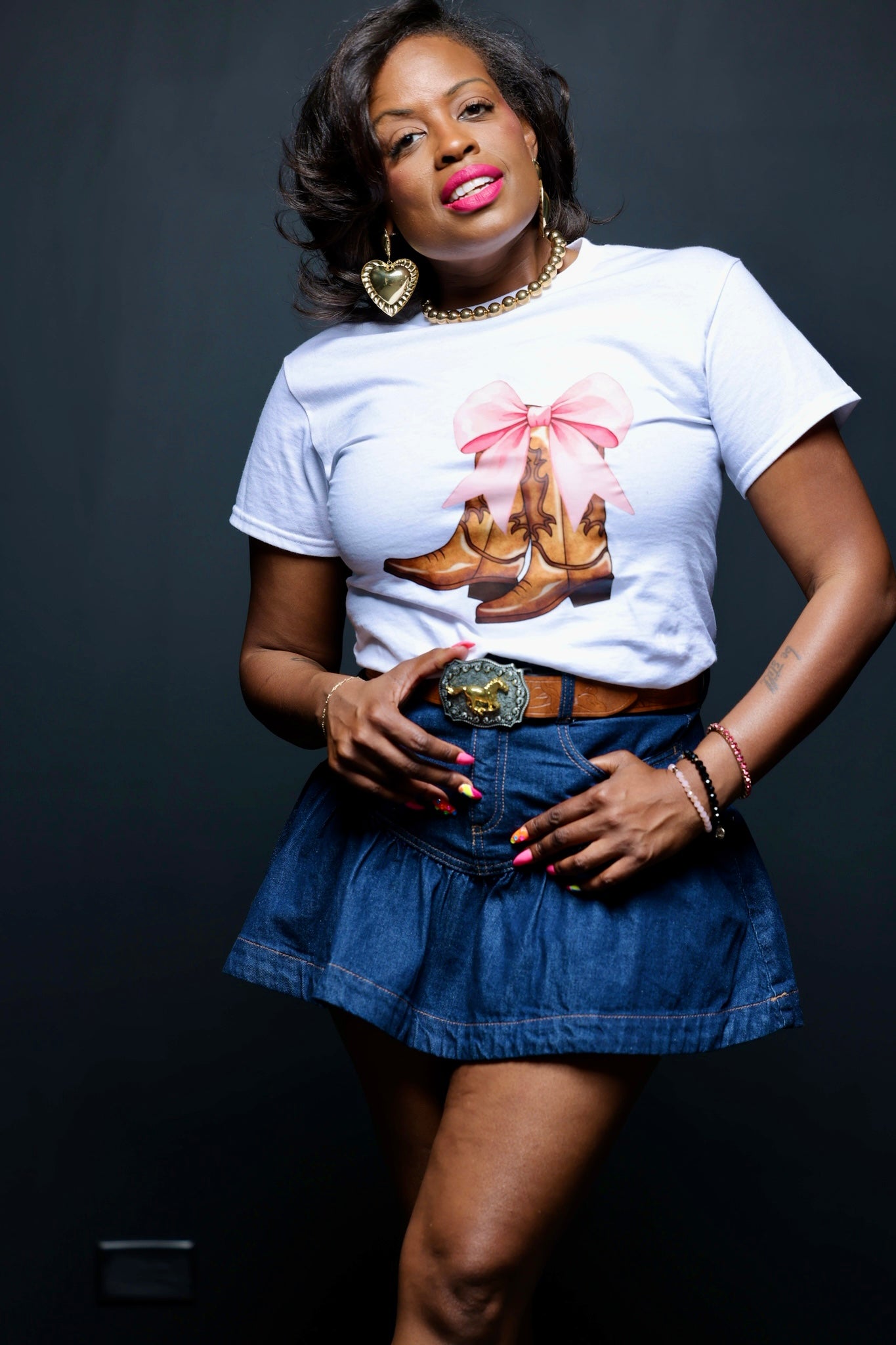Boots & Bows Tee