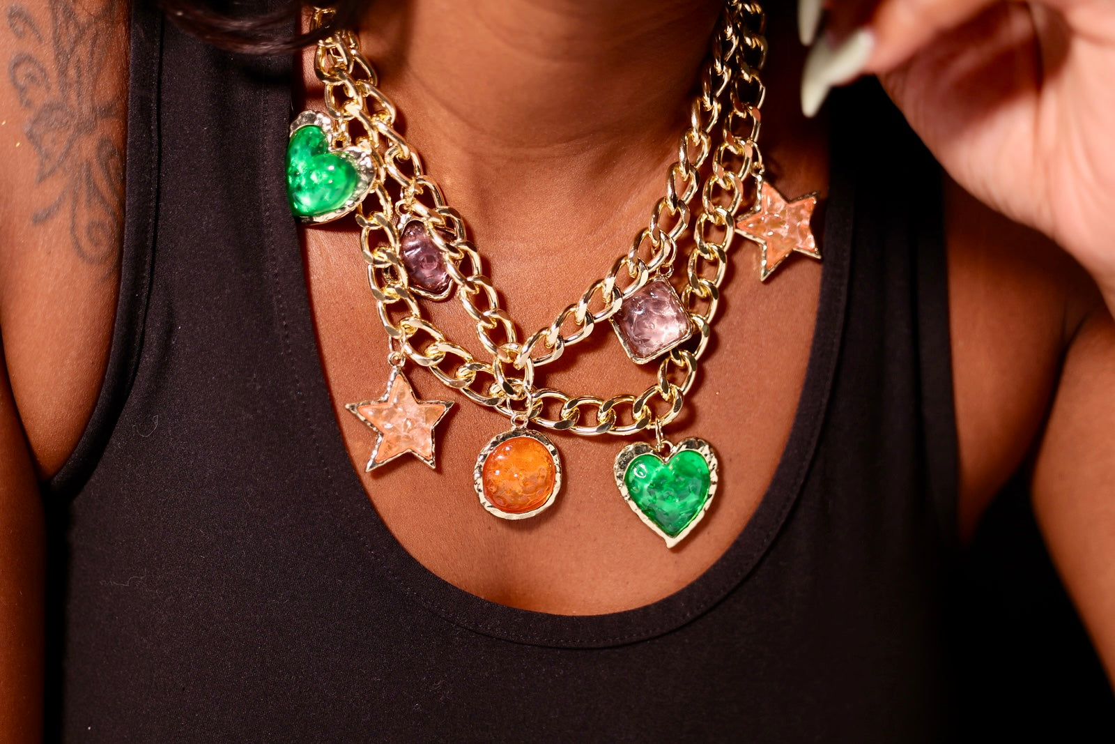 Love Language Charm Necklace
