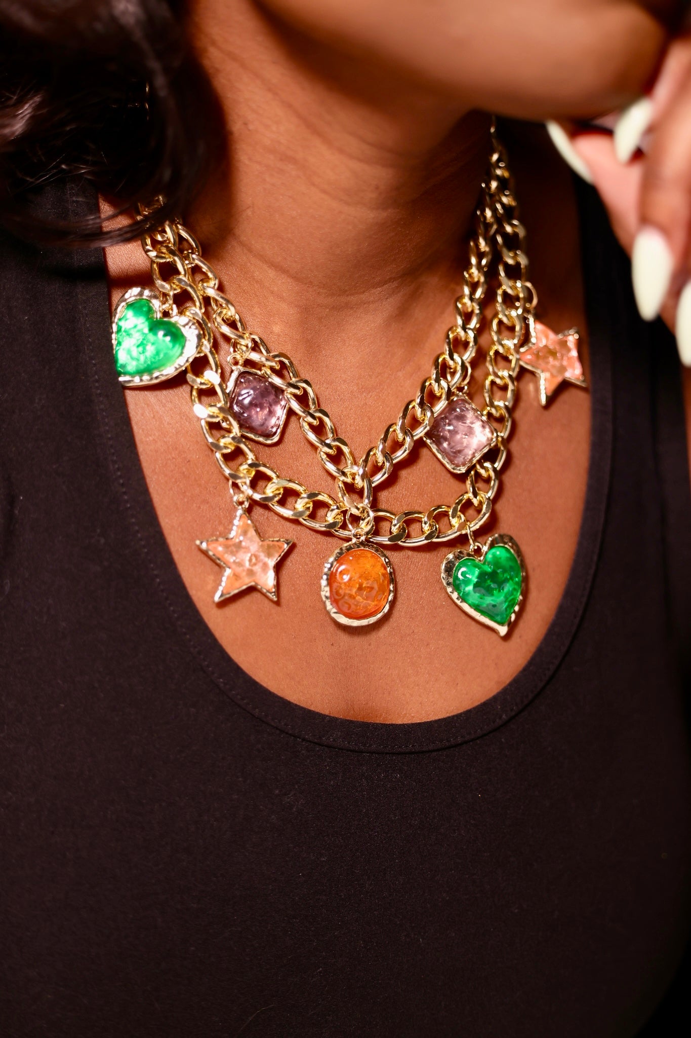Love Language Charm Necklace
