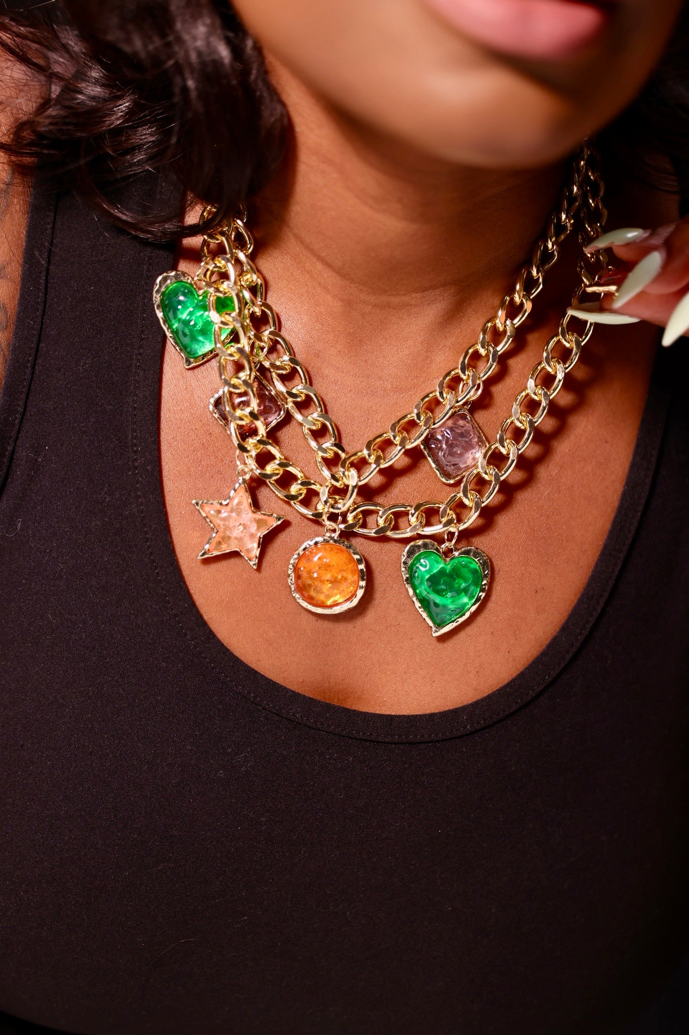 Love Language Charm Necklace