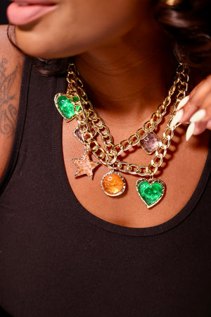 Love Language Charm Necklace