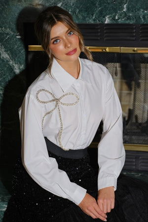 Not Your Basic White Blouse
