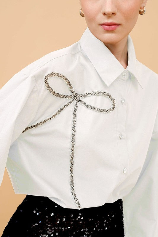 Not Your Basic White Blouse